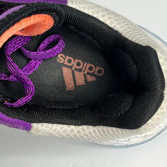 Adidas DON Mailman Basketball Sneaker Purple Blue Shoe Size 8 - Picture 10 of 10